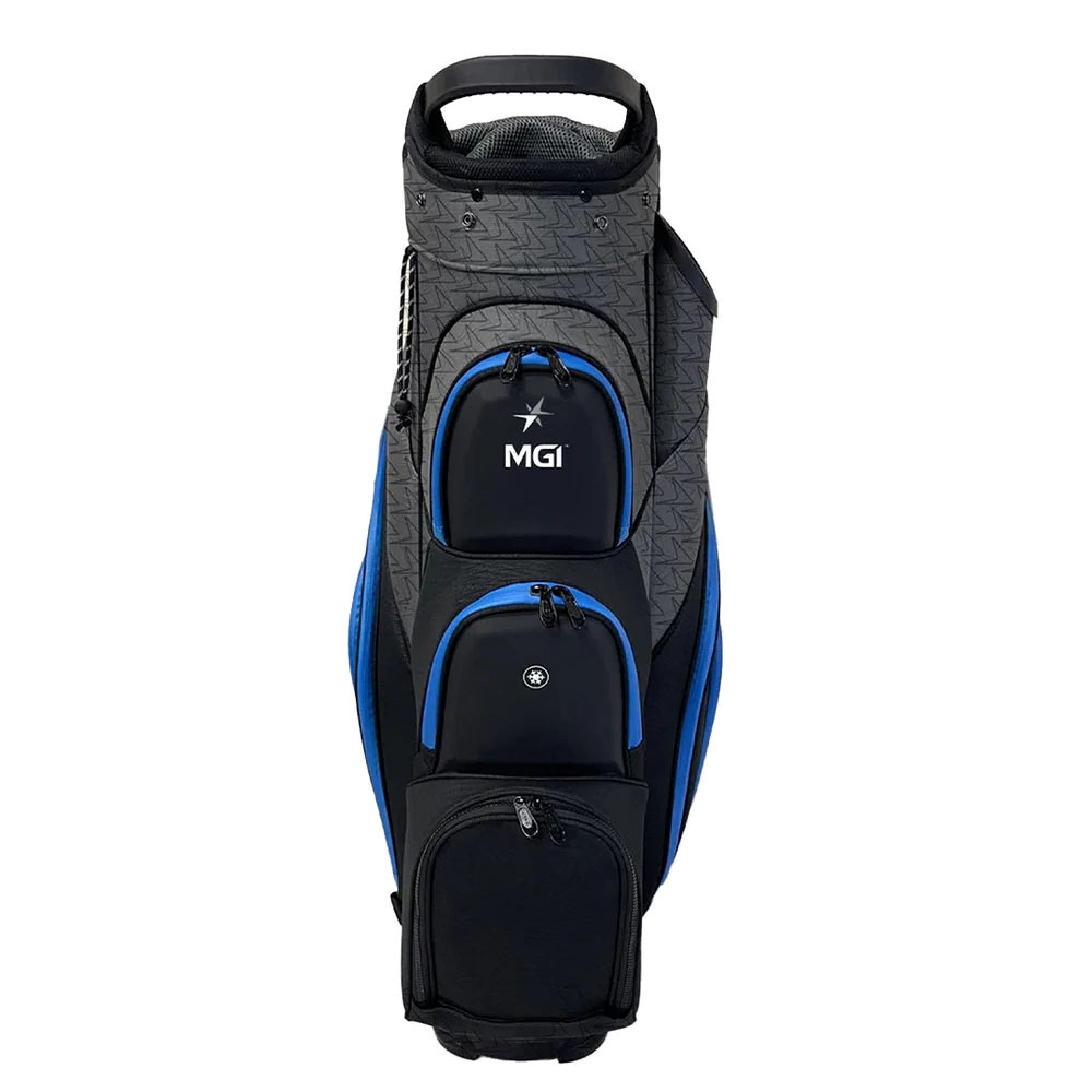 MGI Pro Play Cart Bag Black Blue Golf Depot