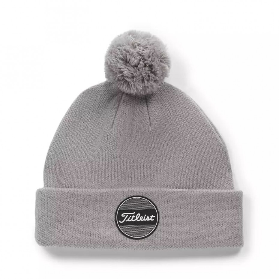 Titleist Boardwalk Pom Pom Beanie TH23bwp og Heather Grey