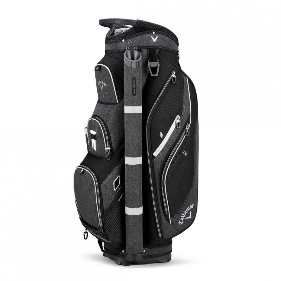 Callaway Forrester 19 Cart Bag Black Silver