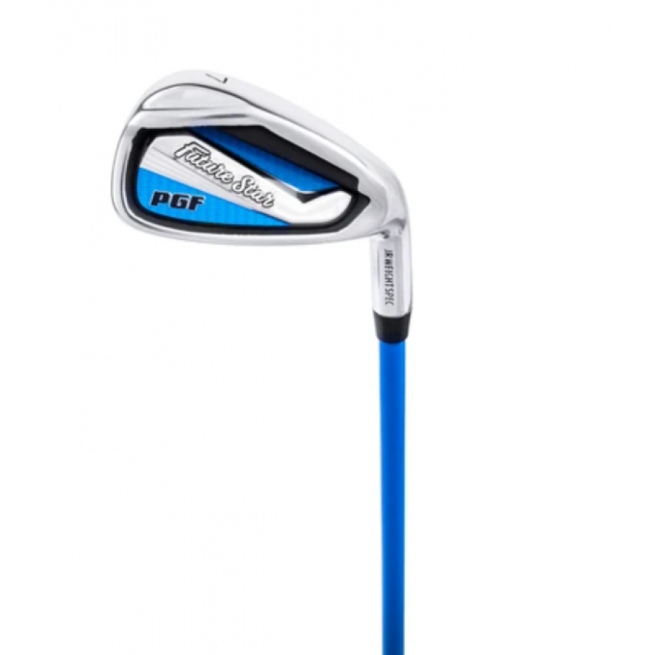 PGF Future Star 7 Iron - Left Hand Blue Ages 9+