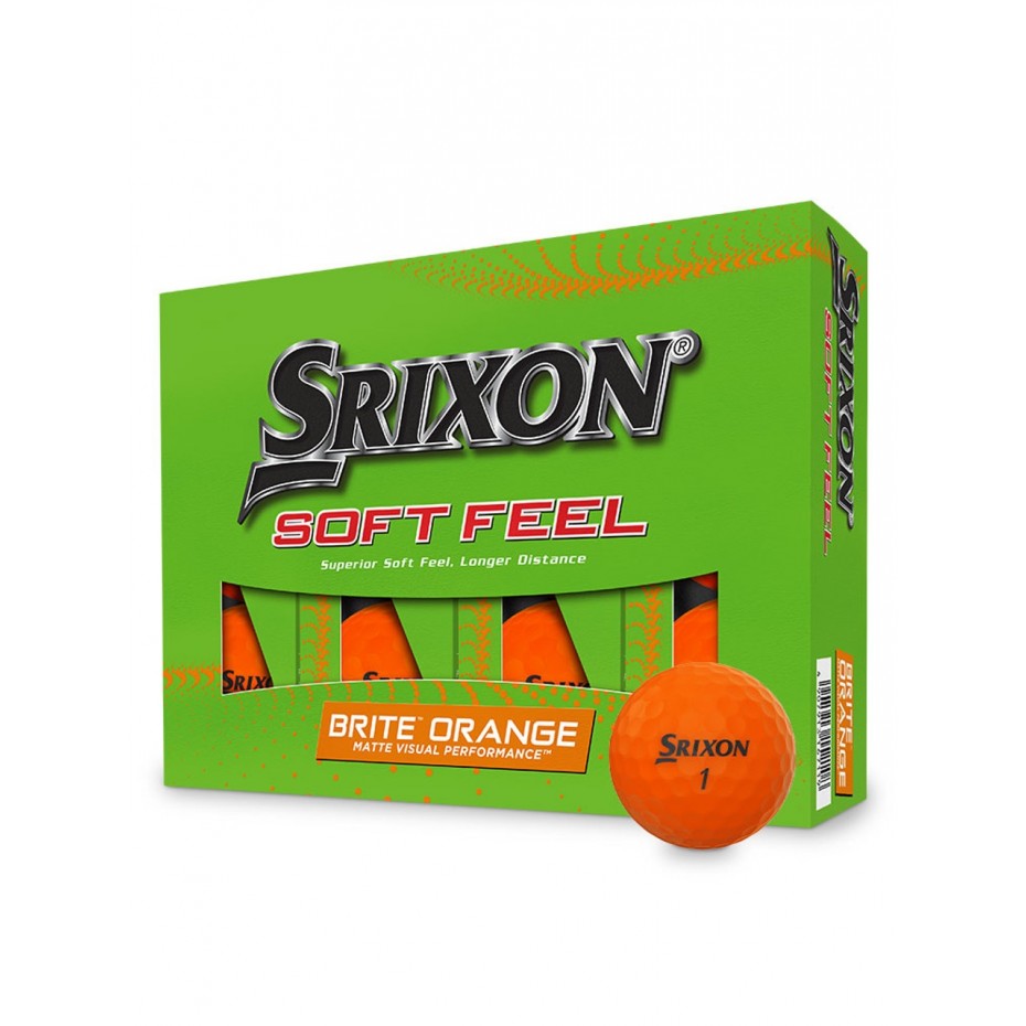 Srixon Soft Feel 13 Brite Orange Per Dozen 2023