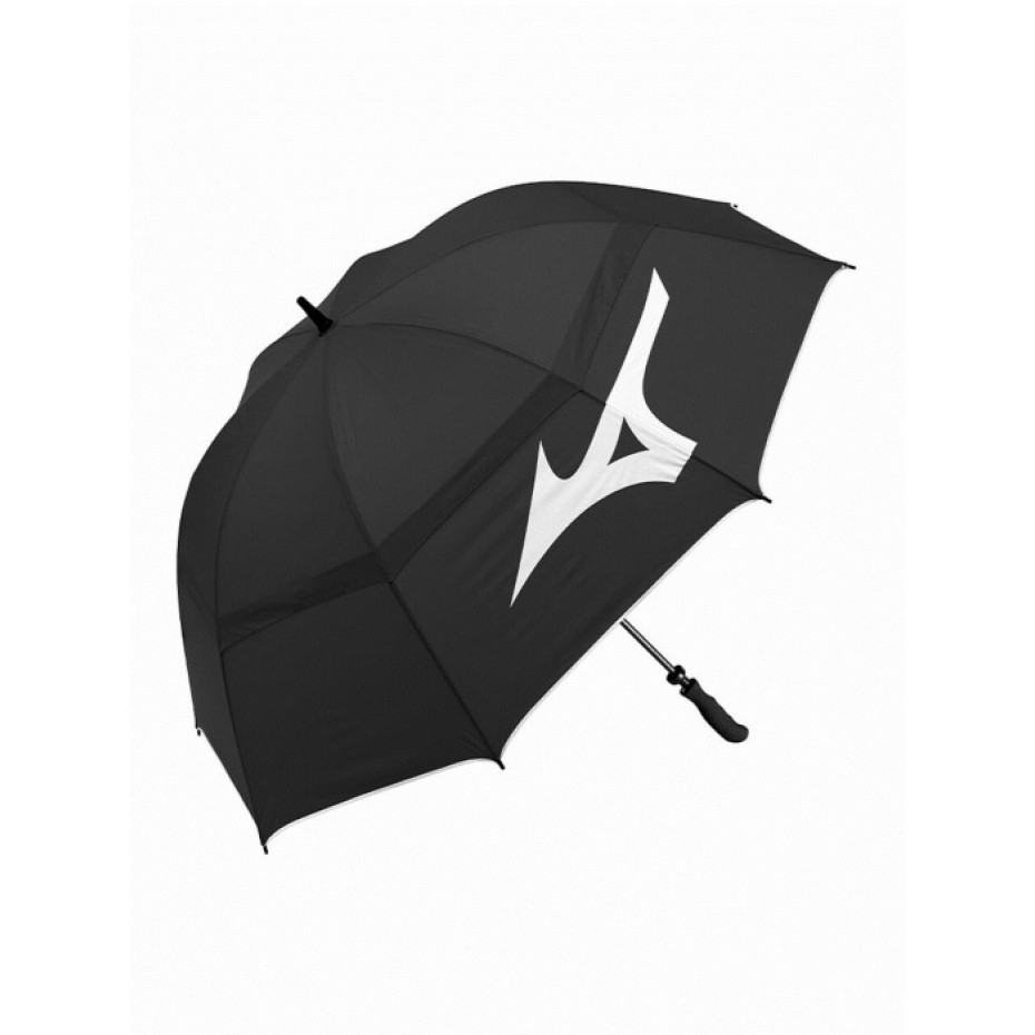 Mizuno Tour Umbrella Twin Canopy Black White