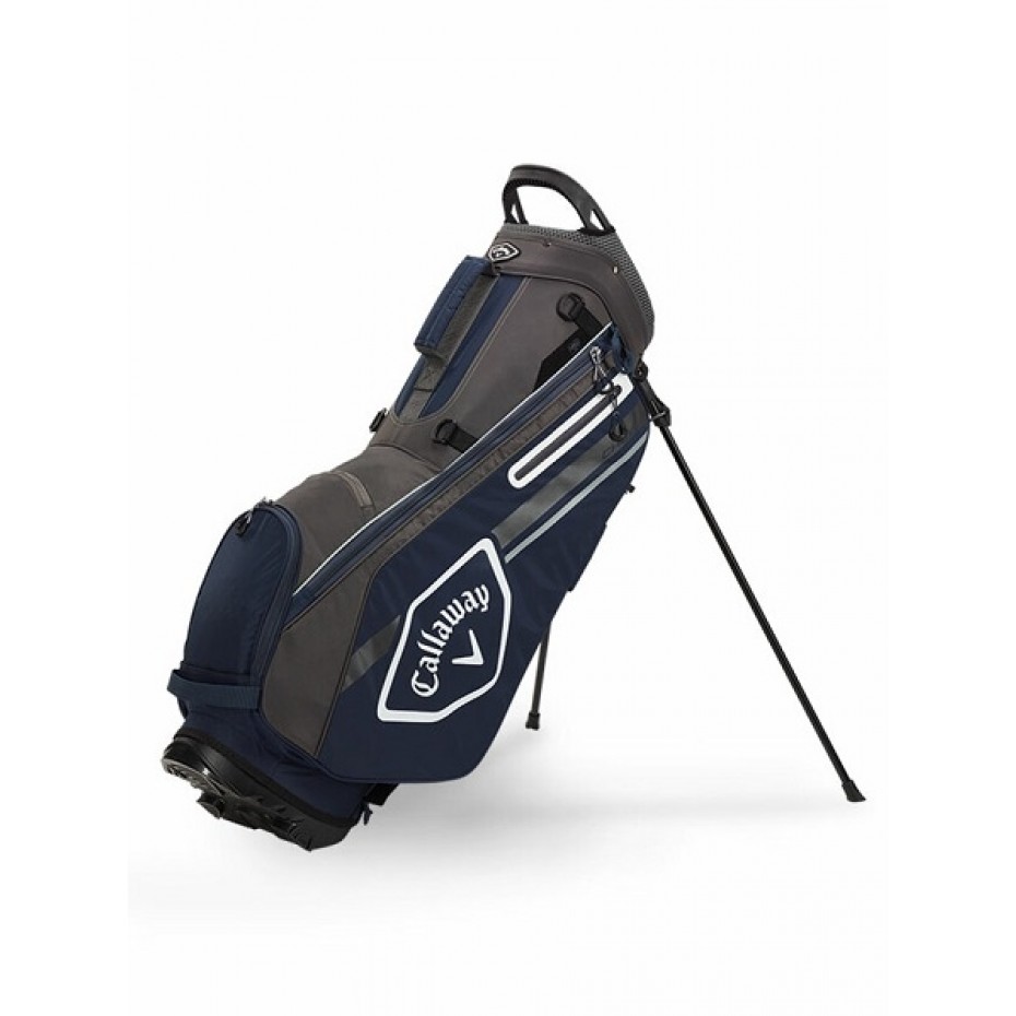 Callaway Chev Stand Bag 21 Charcoal Navy White