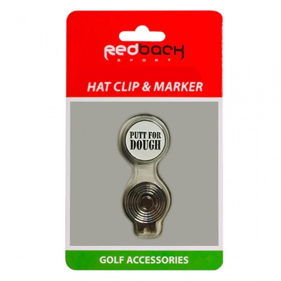 Redback Hat Clip & Marker - Putt for Dough