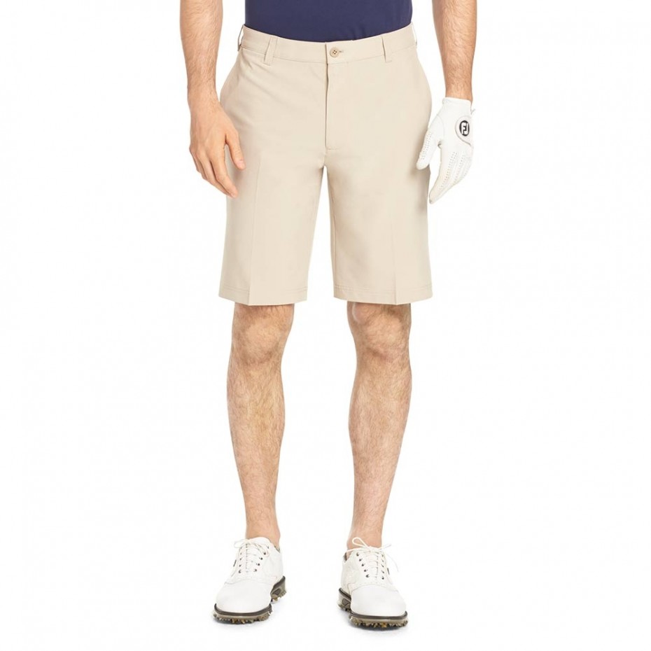 Izod Mens Swing Flex Short Khaki