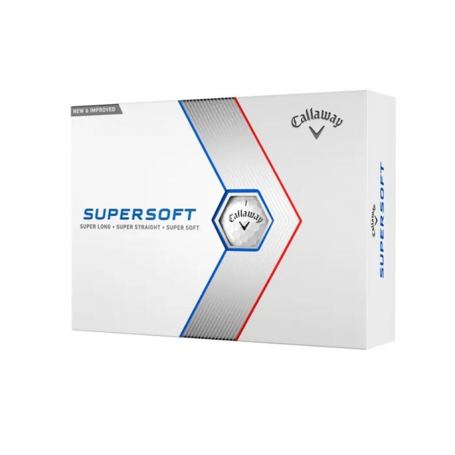 Callaway Supersoft 2024 Golf Ball White Per Dozen
