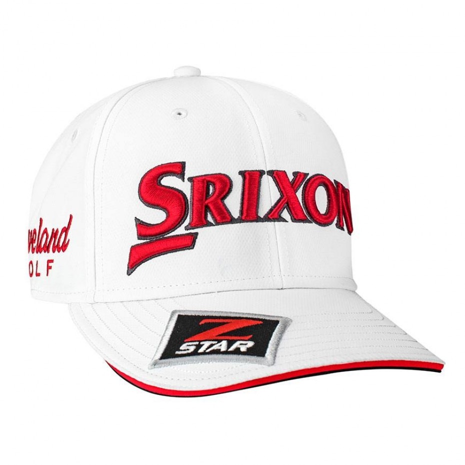 Srixon Tour Staff Cap 18 White Red