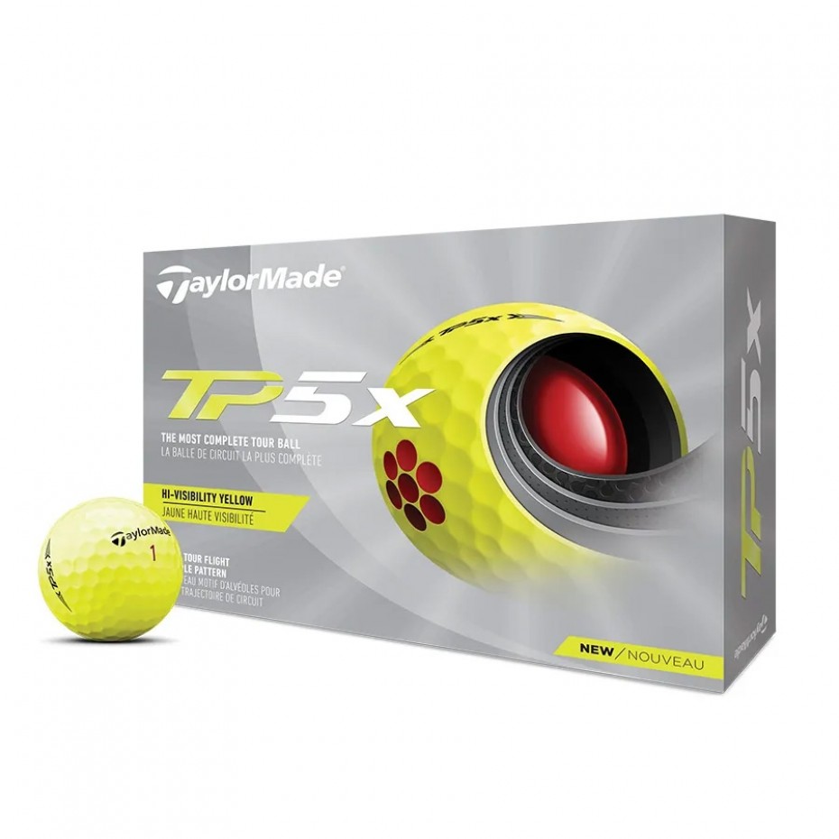 TaylorMade TP5X Yellow Per Dozen