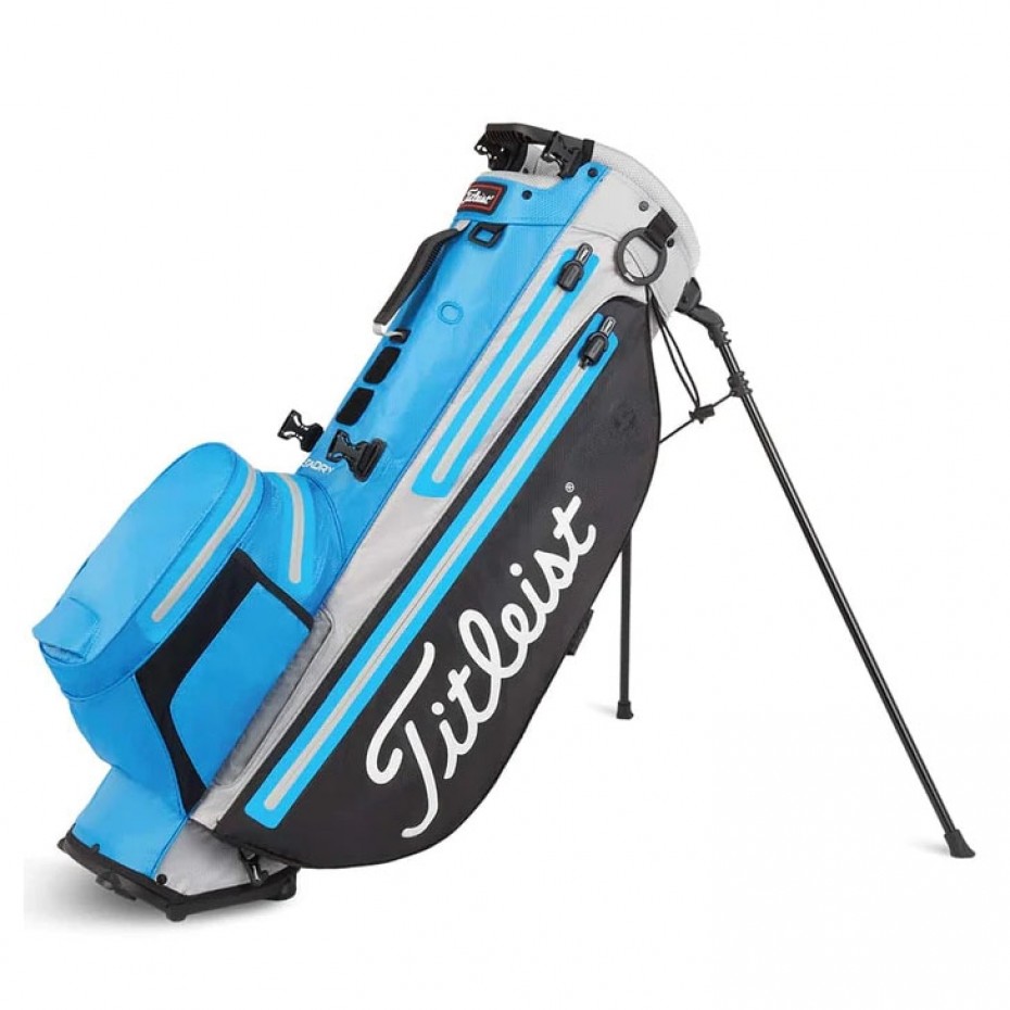 Titleist Players 4 Plus Stadry Stand Bag Black Dorian Grey
