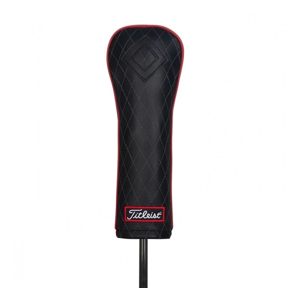 Titleist Leather Fairway Headcover Jet Black