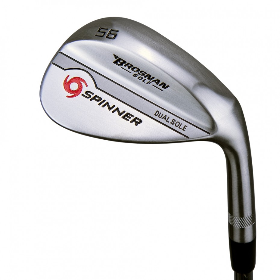 Brosnan Spinner Dual Sole GLH Wedge KBS S Taper S Shaft 56 Deg