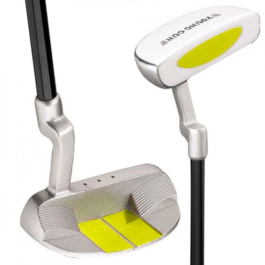 Young Gun Junior LH Putter 3+ Yellow