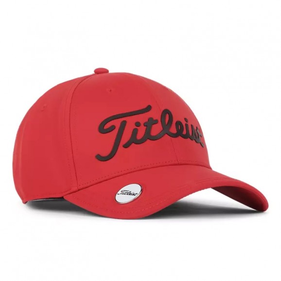 Titleist Performance Ball Marker Cap Red Black