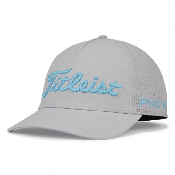 Titleist Tour Stretch Tech Cap Grey Maui Blue