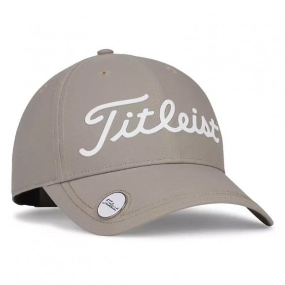 Titleist 24 Womens Performance Ball Marker Cap Khaki White