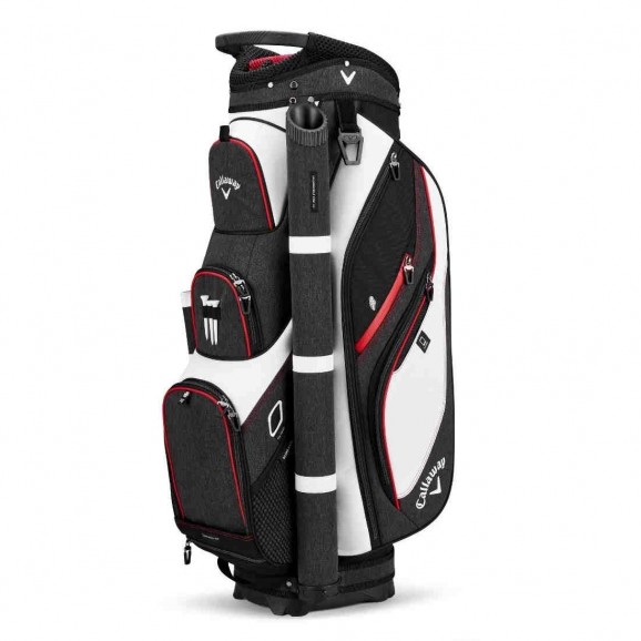 Callaway Forrester 19 Cart Bag White Black Red