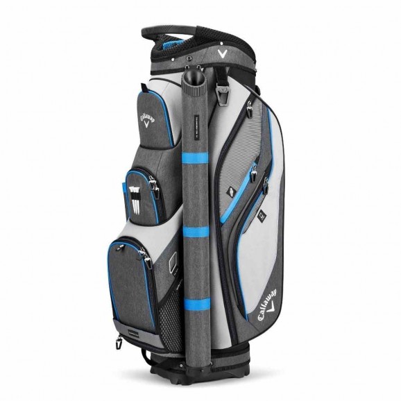 Callaway Forrester 2.0 Cart Bag 19 - Silver/Titanium/Royal