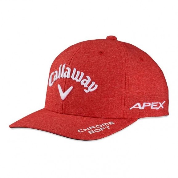Callaway 2023 Performance Pro Adjustable Cap Red Heather White