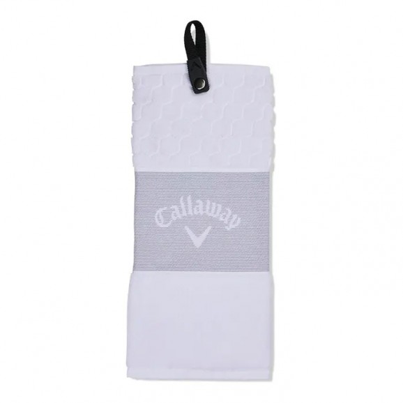 Callaway Towel Tri Fold Towel - White