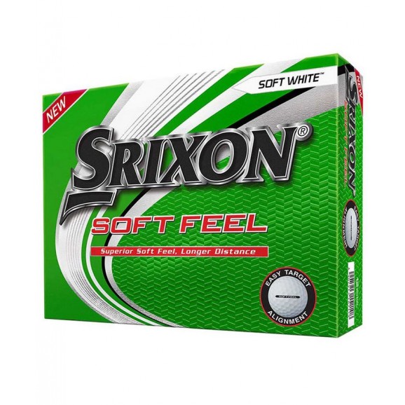 Srixon Soft Feel 12 White Per Dozen 2020