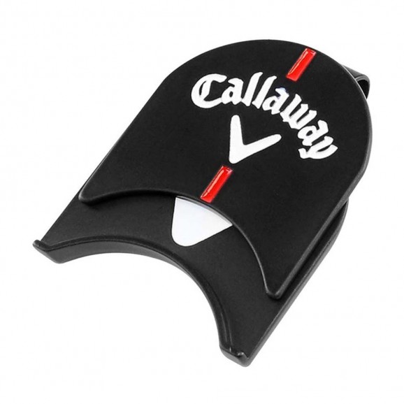 Callaway Hat Clip and Ball Marker New Curved Design For Easy Alignment