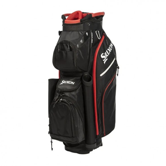 Srixon Performance Cart Bag 2022 Black Red 14 Way Divider