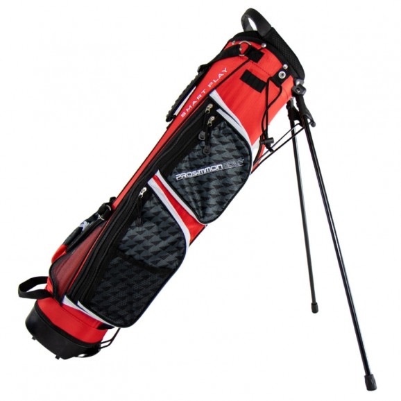Prosimmon Smartplay Stand Bag Small Red Black White
