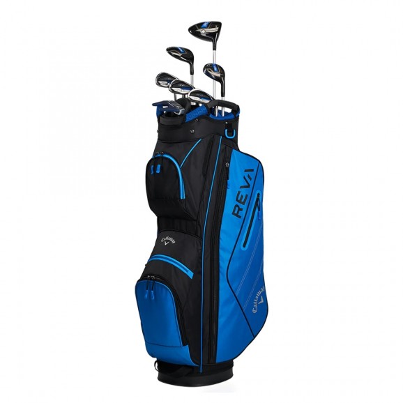 Callaway Reva Ladies Right Hand 8 Piece Package Black Blue Bag