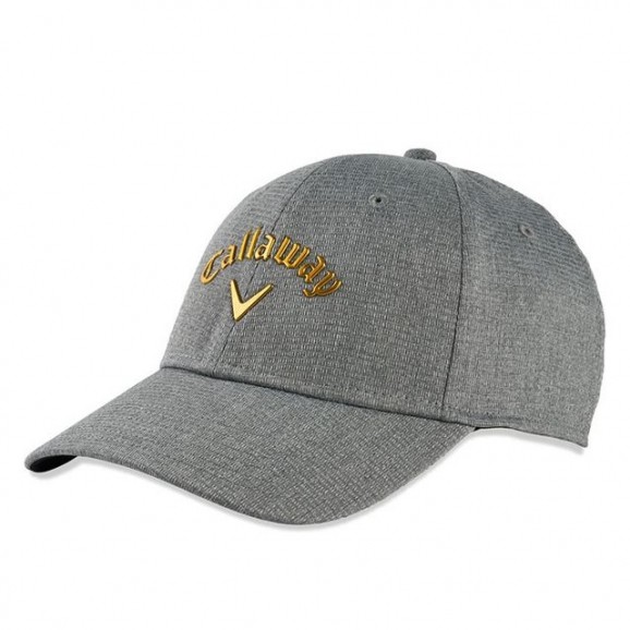 Callaway Adjustable Hat Heather Gray/Gold