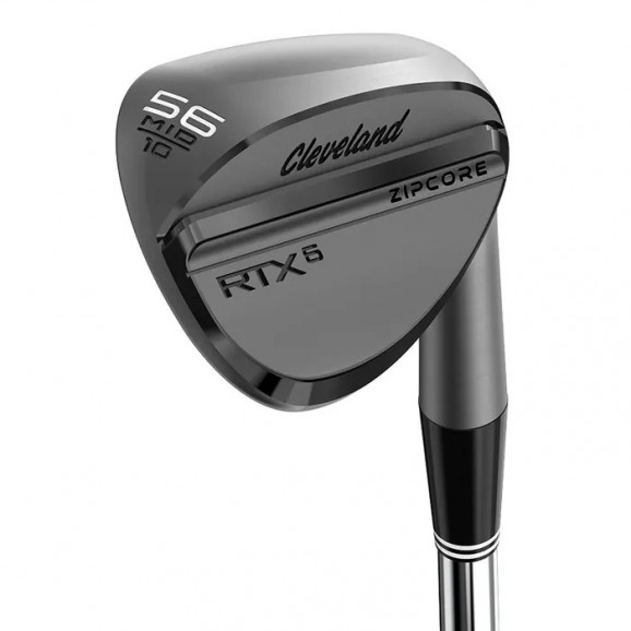 Cleveland RTX 6 Zip Core Wedge Black Satin 54 Deg Full Bounce GRH