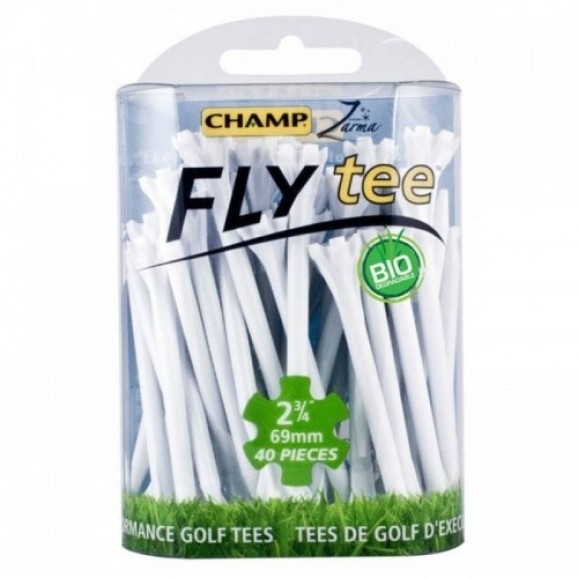 Champ Fly Tee 2 3/4 30pk White