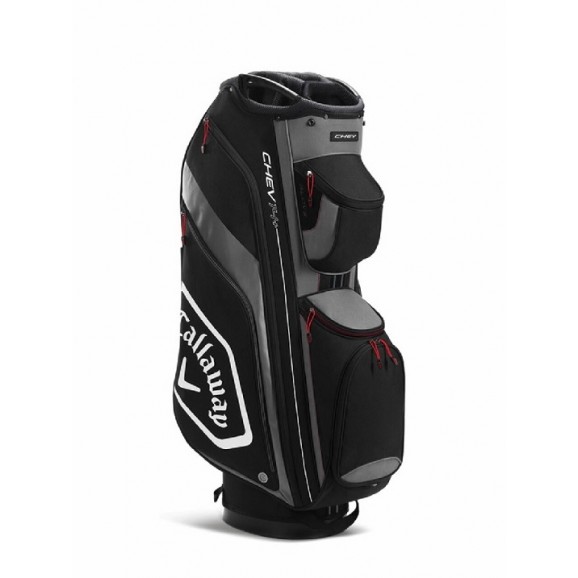 Callaway Chev 14 Golf Bag Black Charcoal