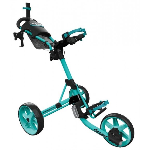 Clicgear M4 Collapsible Three Wheeled Buggy - Teal