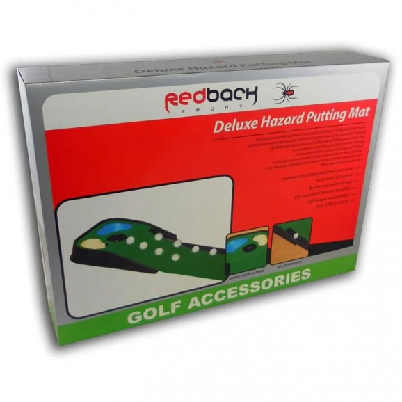 Redback Deluxe Putting Mat with Hazards