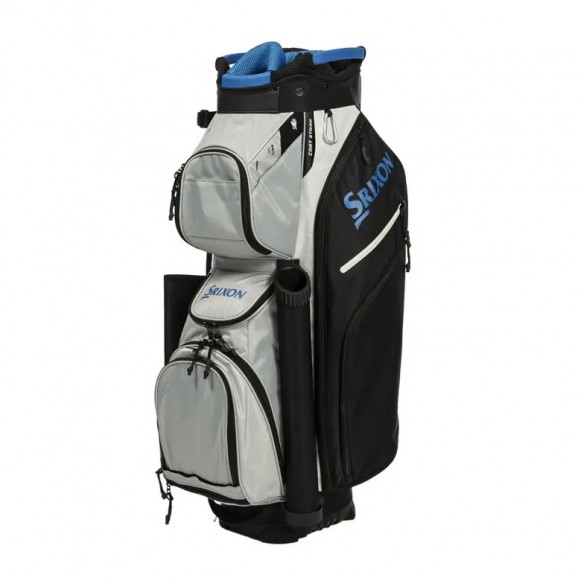 Srixon Performance Cart Bag 14 Way Divider - Grey/White/Black/Blue 