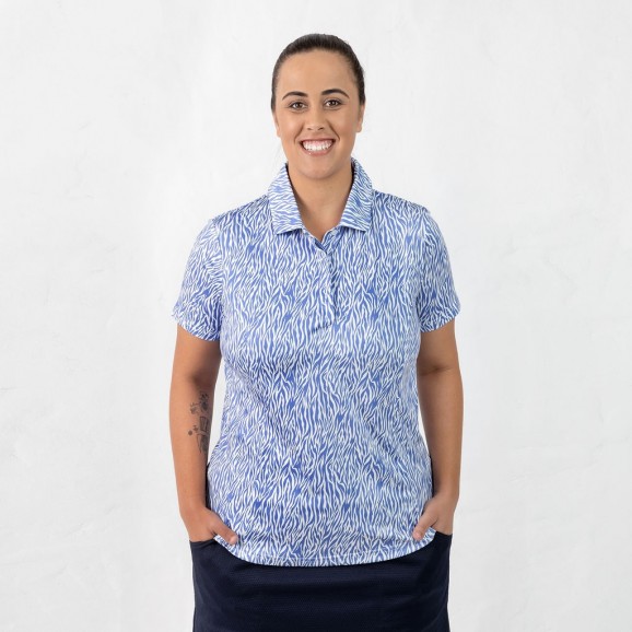 Robbie Brown Ladies Short Sleeve Polo BZ GS08