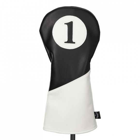 Callaway Vintage Driver Headcover Black White