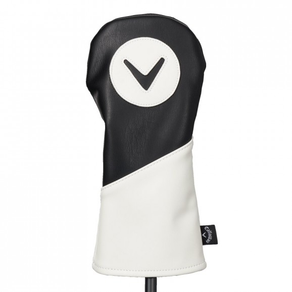 Callaway Vintage Fairway Headcover Black White