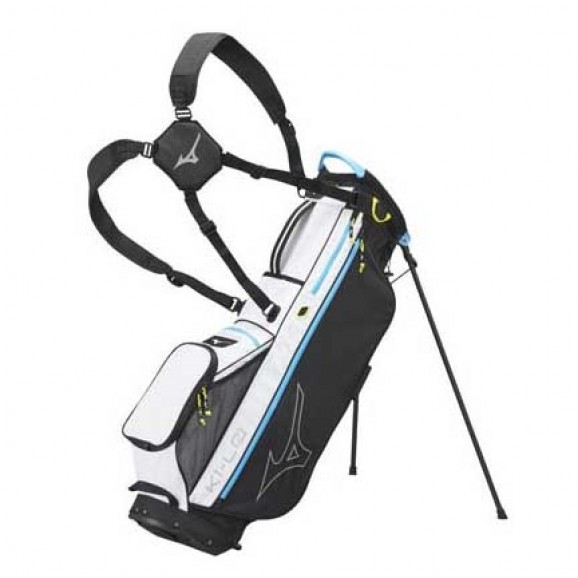 Mizuno K1 Lo Stand Bag Black White