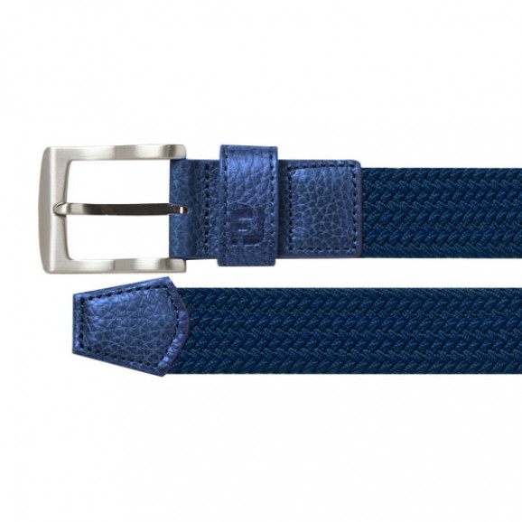 Footjoy Ladies Belt Braided 69471 Navy