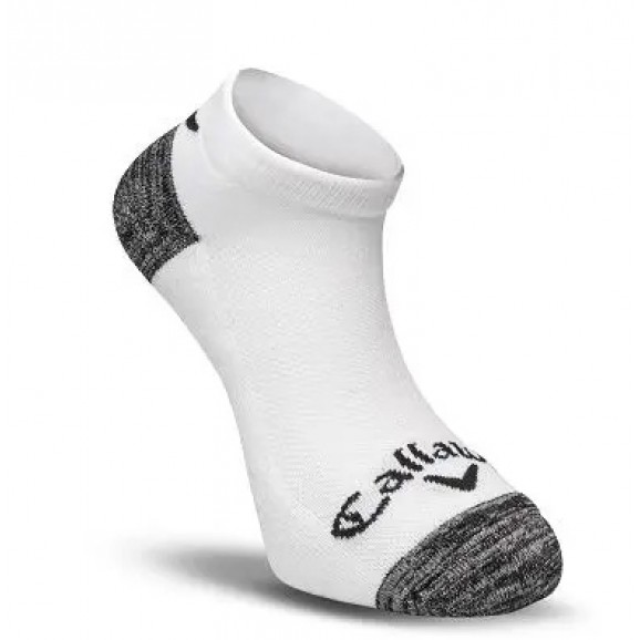 Callaway Performance Socks Sports Low Cut 3 Pack White