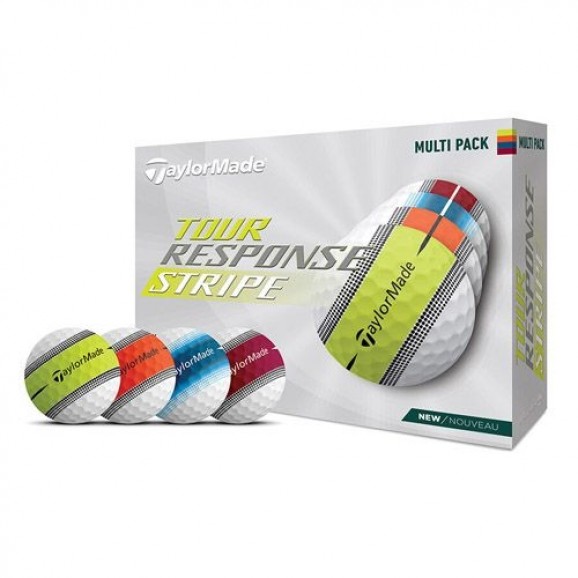 Taylormade Tour Response Stripe Multi Golf Ball Per Dozen