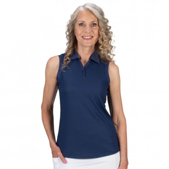 Nancy Lopez Womens Journey Polo L459101005 Navy