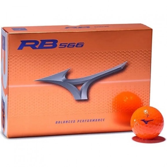 Mizuno RB 566 Golf Balls Per Dozen Orange