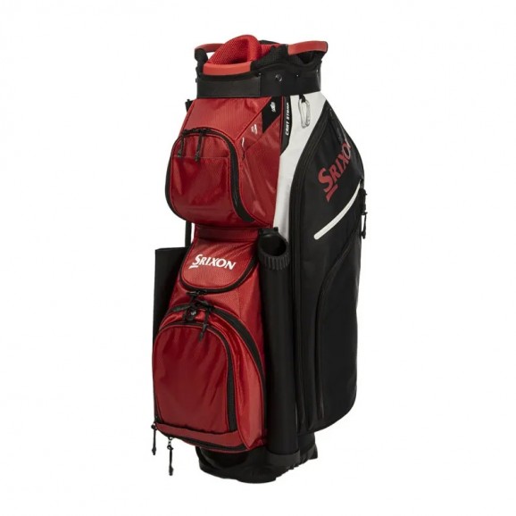 Srixon Performance Cart Bag 2022 Red White Black 14 Way Divider