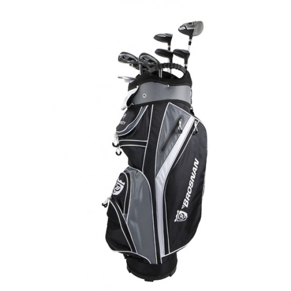 Brosnan Lady Dynasty Package LRH Black Silver Driver Fwy Hybrids Irons Putter Bag 2022