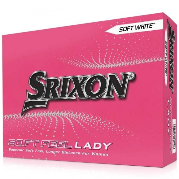 Srixon Soft Feel Ladies White Per Dozen March 2023