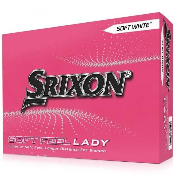 Srixon Soft Feel Ladies White Per Dozen