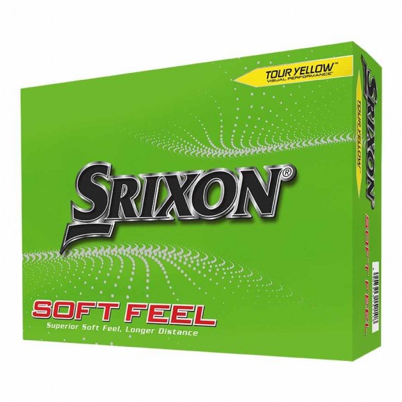 Srixon Soft Feel Tour Yellow Per Dozen 2023