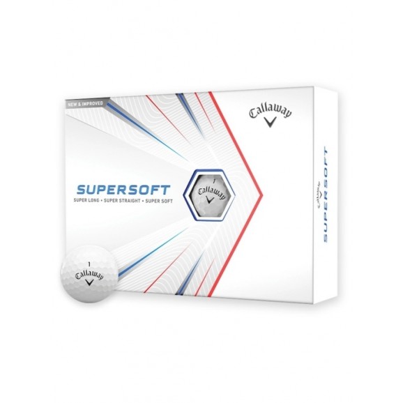Callaway Supersoft 2021 Golf Ball White Per Dozen